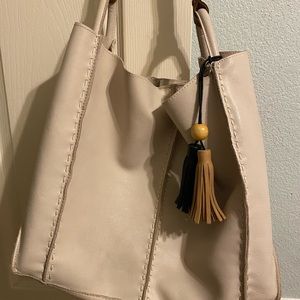 The Sak Los Feliz large leather tote handbag
